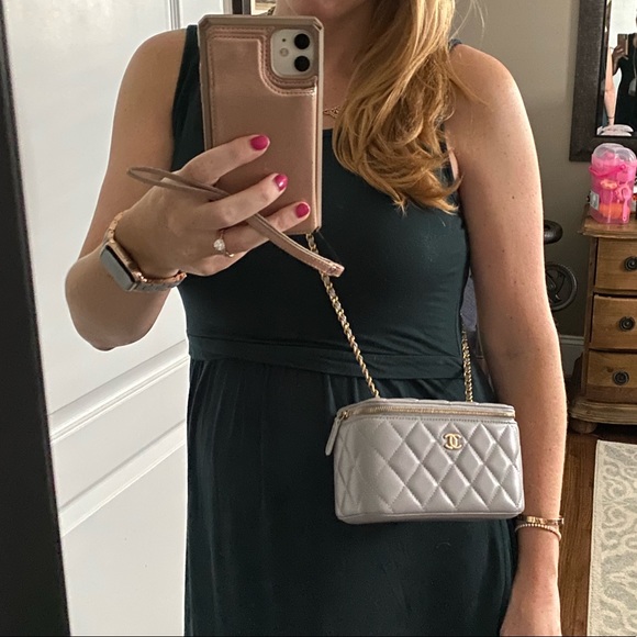 Chanel pearl crush vanity bag new in box authenticity guaranteed - Picture 5 of 5